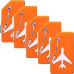 tiquette de bagage - non spcifi - 6 pcs - silicone color - identification rapide - graphiques uniques ...