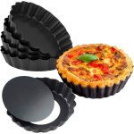 6 pcs moules à tarte aux ?ufsrevêtement antiadhésif moulle tartelettes mini réutilisable moule à tarte ... 6 pcs moules à tarte aux ?ufsrevêtement antiadhésif moulle tartelettes mini réutilisable moule à tarte ...