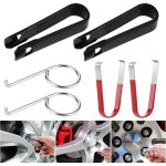 6 pcs outil demontage pour couvre �crous outil demontage couvre �crous extracteur de capuchon de boulon ...