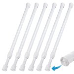 6 pi�ces barres rideau extensible sans30 - 50cm tringle rideau extensibletringle rideau sans percage ...