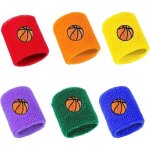 Bracelets de sport - 6 pi�ces - enfants - coton �ponge - absorbants et respirants