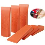 6 pices dabattage pour trononneuse coin abattage abs plastique cale dabattage pour labattage contrl ...