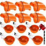 6 pièce mangeoire poules et 6 pièce abreuvoir poules diy mangeoire poule automatique abreuvoir à volaille ... 6 pièce mangeoire poules et 6 pièce abreuvoir poules diy mangeoire poule automatique abreuvoir à volaille ...