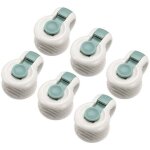 6 pi�ces pinces pour couette / housse de couette supports anti - mouvement / coins de couverture verts ...