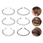 6 pièces serre tete homme multi - style bandeaux en métal bandeaux ondulés Élastique bandeau cheveux ... 6 pièces serre tete homme multi - style bandeaux en métal bandeaux ondulés Élastique bandeau cheveux ...