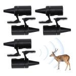6 pi�ces sifflet � ultrasons anti - gibier sifflets de cerf davertissement de la faune pour voitures ...