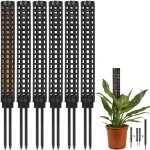 6 pices tuteur plante grimpantetuteur fibre de cocotuteur mousse sphaignetuteur plante monstera support ...