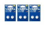 6 piles varta cr2032 -