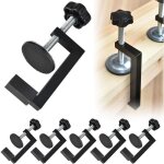 6 pinces gpince de table support universel plage de serrage de 10 � 57mm pour aide � larmoiremontage ...