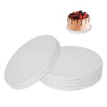 6 plateau gateau 8 inch - carton - r�utilisable