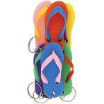 6 portes cls tongs - multicolore