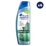 6 shampoings pure intense anti - dmangeaisons 250ml - head & shoulders