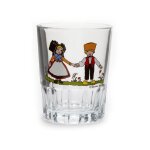 6 verres � eau tripsdrill motif hansi