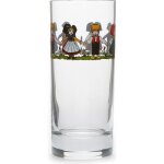 6 verres � orangeade motif hansi