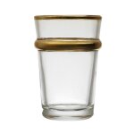 6 verre th� verrerie oriental 11cl transparent