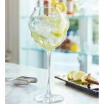 6 verres � vin 60cl macaron - chef&sommelier - cristallin design original ultra transparent