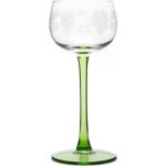6 verres  vin dalsace motif grappe