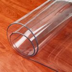 60 * 120cm - 1. 5mm nappe pvc toile cirée rectangulaire transparente tablecloth crystal antidérapant ... 60 * 120cm - 1. 5mm nappe pvc toile cirée rectangulaire transparente tablecloth crystal antidérapant ...