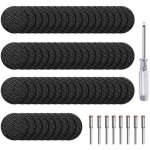 60 disques de coupe pour dremel - mini lames tron�onner m�tal - accessoires outils rotatifs - inclut ...