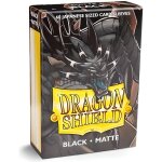 Pochettes - dragon shield - black matte - 60 unit�s - taille japonaise - yu - gi - oh!