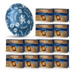 600 capsules compatibles nespresso pro - caf lungo bio - dosettes by caf royal