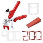 601 pi�ces kit de nivellement pour carrelage 2mm avec 400 croisillon carrelage autonivelant 200 cale ...