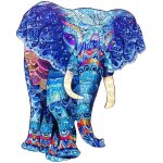 602040 - puzzle en bois animaux : Éléphant a4 - 178 pcs - formes uniques - puzzle adultes - boite cadeau ... 602040 - puzzle en bois animaux : Éléphant a4 - 178 pcs - formes uniques - puzzle adultes - boite cadeau ...