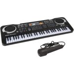 61 touches instrument de musique pour enfants orgue lectronique portatif avec microphone simulation ...