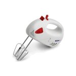 619823 batteur lectrique dictrolux 120w fouets 7 vitesses (rouge)