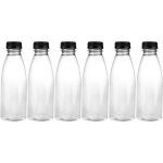 6pcs 500ml bouteilles de lait en plastique avec couvercles vides pichets deau de jus de bouteilles pour ... 6pcs 500ml bouteilles de lait en plastique avec couvercles vides pichets deau de jus de bouteilles pour ...