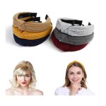 6pcs bandeau cheveux femmebandeau cheveux femme vintage larges serre - t�tes en tissubandeaux avec n?uds ...