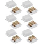 6pcs bornier electrique 16mm� connecteur s�parateur de fil 1000v 100a haute puissance m3 filetage conception ...