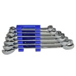 6pc clés polygonales ouvertes les tuyaux de gaz dinjection de carburant de frein 6 - métrique de 24 mm ... 6pc clés polygonales ouvertes les tuyaux de gaz dinjection de carburant de frein 6 - métrique de 24 mm ...