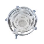 6pcs couvercle alimentaire extensible en silicone couvercle conservation des aliments rutilisable