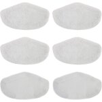 6pcs serpill�res reutilisable pour vaporetto brosse vaporforce remplacement pour paeu0332 vadrouilles ...