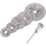 6pcs / set lames de mini - scie circulaires hss disque de coupe pour couper bois 22 - 44mm