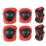 6pcs - set protection bébé genou coude poignet pour enfant coudières sport vélo roller skating patin ... 6pcs - set protection bébé genou coude poignet pour enfant coudières sport vélo roller skating patin ...