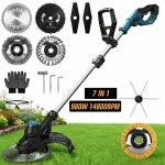 7 - en - 1 980w debroussailleuse � batterie electrique brushless 14800 rpm coupe - bordures sans fil ...