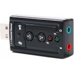 7. 1 canaux 3d audio usb externe carte son micro adaptateur 3. 5 mm pour casque stro pour win xp / ...