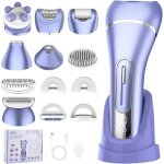 7 en 1 rasoir electrique femme - ipx7 �tanche - usb rechargeable - 2 vitessessolution compl�te pour une ...