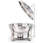 Chauffe - plat buffet rond 75 l - plateau chauffant inox �360 mm hauteur 250 mm