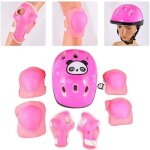 7 pi�ces / ensemble �quipement de protection de patinage ensembles coudi�res v�lo planche � roulettes ...
