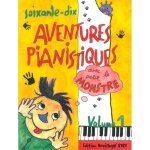 Livre de piano - 70 aventures pianistiques - noir - enfant - d�butants