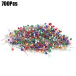700 pcs �pingle � coudre de couleur broche � t�te ronde aiguille de positionnement de machine �pingle ...