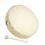 70627 - tambourin à peau naturelle Ø 20 cm 70627 - tambourin à peau naturelle Ø 20 cm