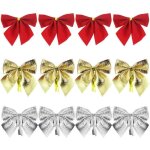 72 pcs noeud de ruban de nolarcs de nol ruban avec ceinture dore 3 couleurs n?uds papillons decoration ...