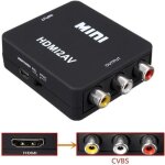 720p 1080p mini hdmi vers rca audio video av cvbs hd tv adaptateur convertisseur me10185