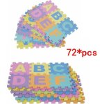 72pcs eva mousse tapis - chiffres et lettres - enfants diy puzzle - scurit et non - toxique