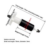 73 mm - turbine - rotor e02 fixe pompe � eau silencieuse mini accessoires pour aquarium jardin et piscine ...