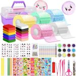 74 pcs nano tape bubbles kit 5 nano magic tape avec 69 paillettes autocollants matriel ballon  bulles ...